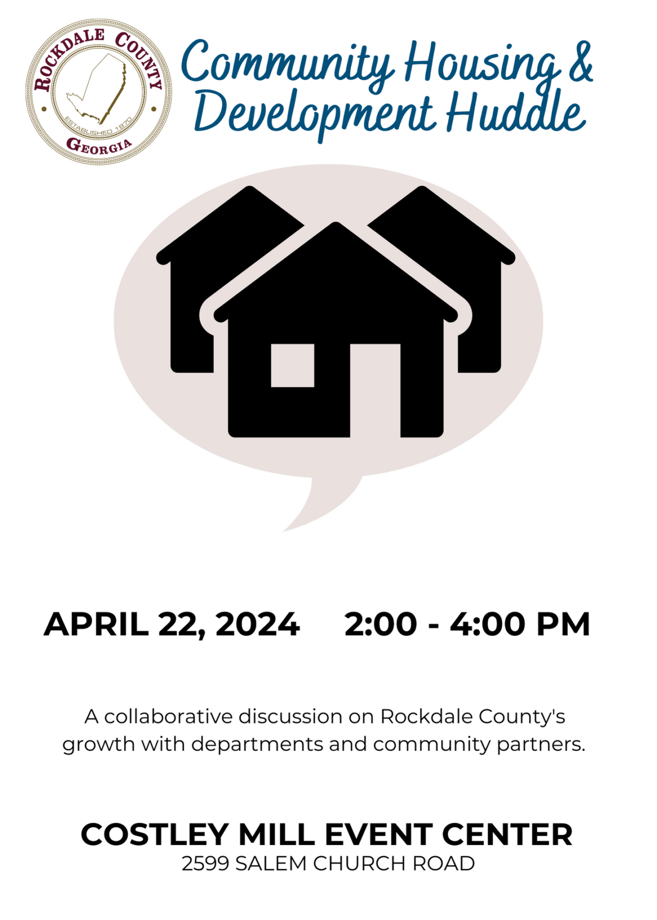 Community Housing & Development Huddle Rockdale County